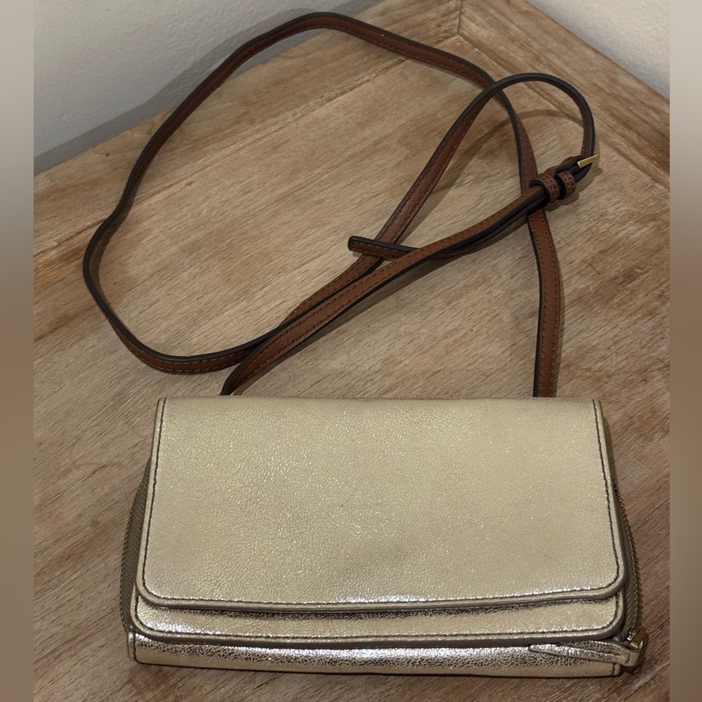 Fossil Leather Crossbody Bag